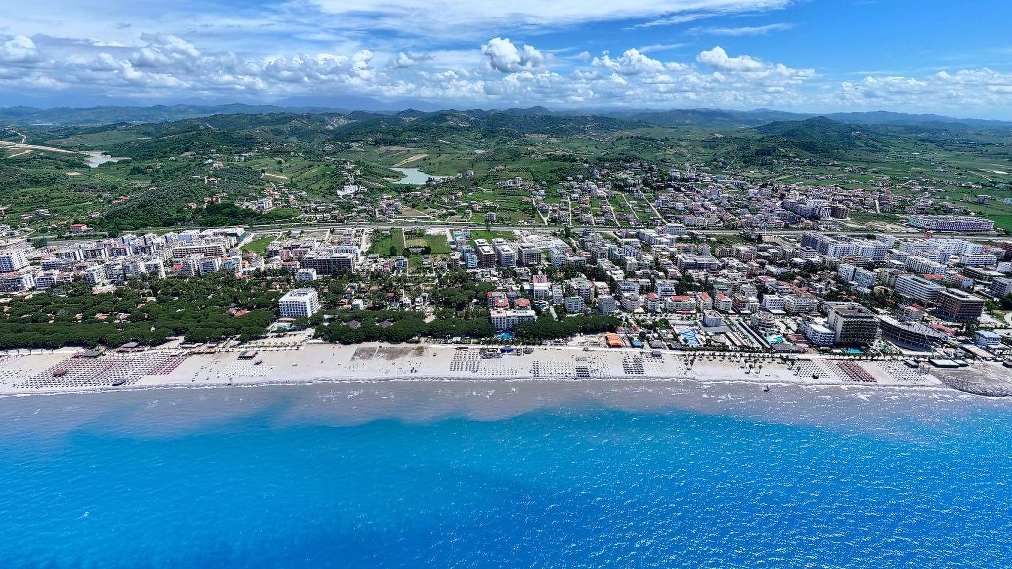 Golem Beach near Durrës
