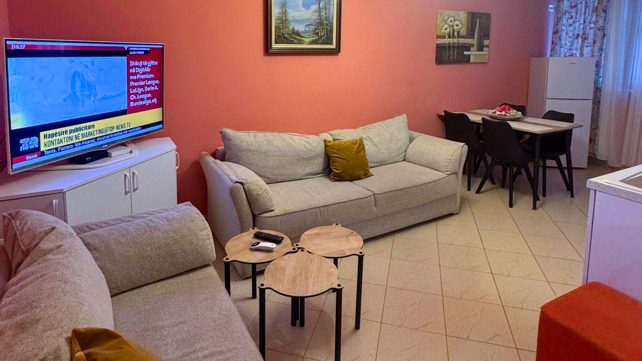 Luxury apartment 2+KK Premium 90m² in Mali-i-Robit - sea view